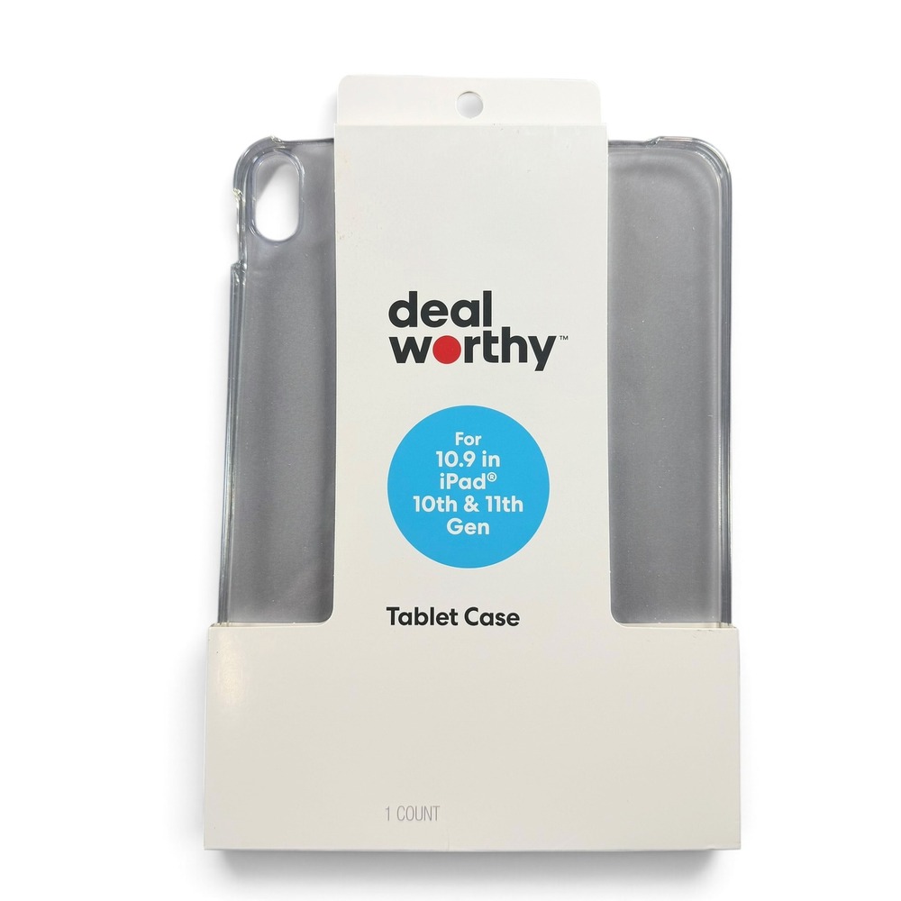 Deal Worthy Clear Tablet Case for 10.9 in iPad 10th & 11th Gen 057 00 4641